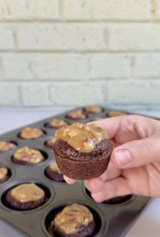 pecan pie brownie bites
