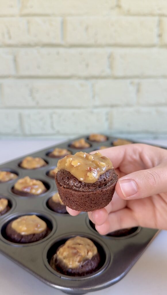 pecan pie brownie bites