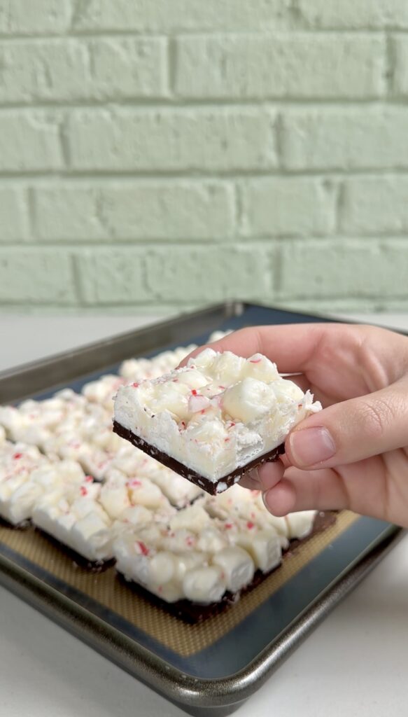 Marshmallow Peppermint Bark