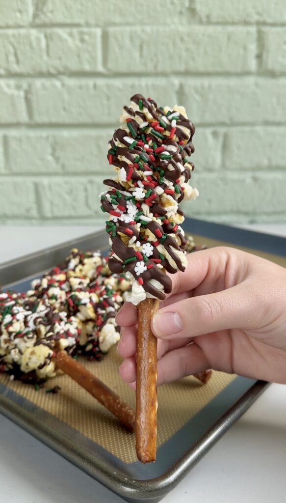 popcorn pretzel rods