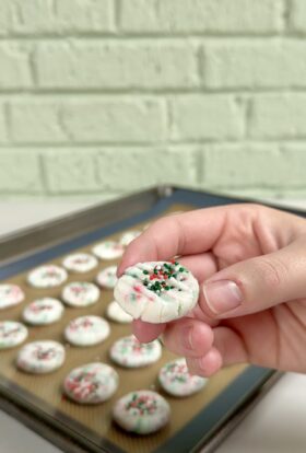 christmas cream cheese mints