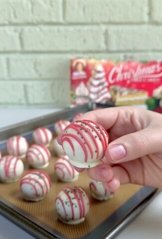 little debbie christmas tree cake truffles