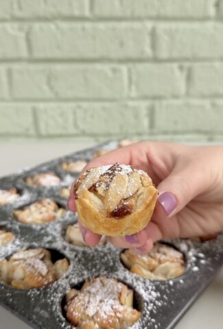 Almond Croissant Bites