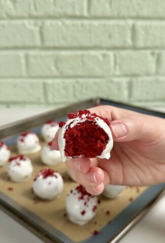 Red Velvet Cake Truffles