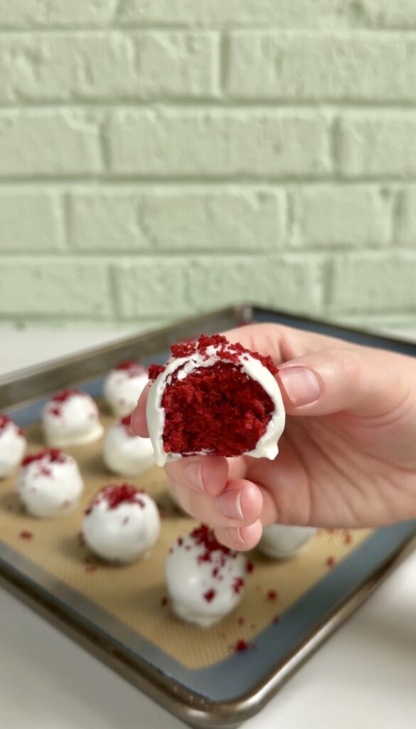Red Velvet Cake Truffles