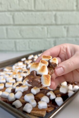 Caramel S'mores Nachos