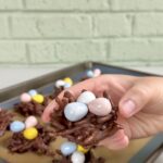 No Bake Birds Nest Cookies