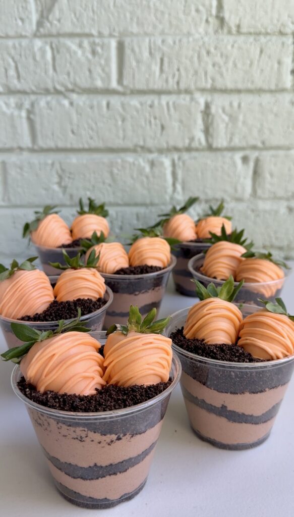 Carrot Patch Dirt Cups