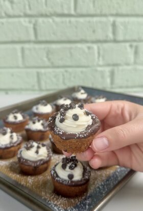 Cannoli Cookie Cups