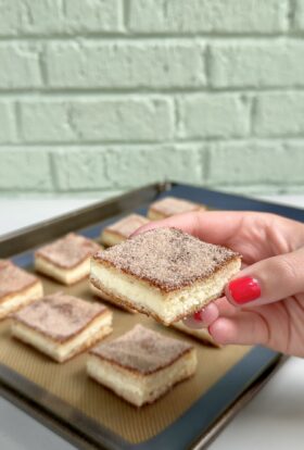 Churro Cheesecake Bars