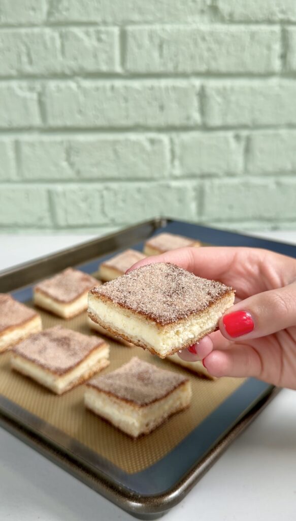 Churro Cheesecake Bars