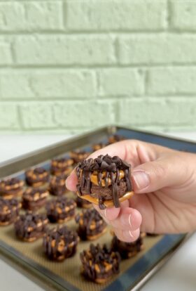 Brownie Batter Pretzel Bites