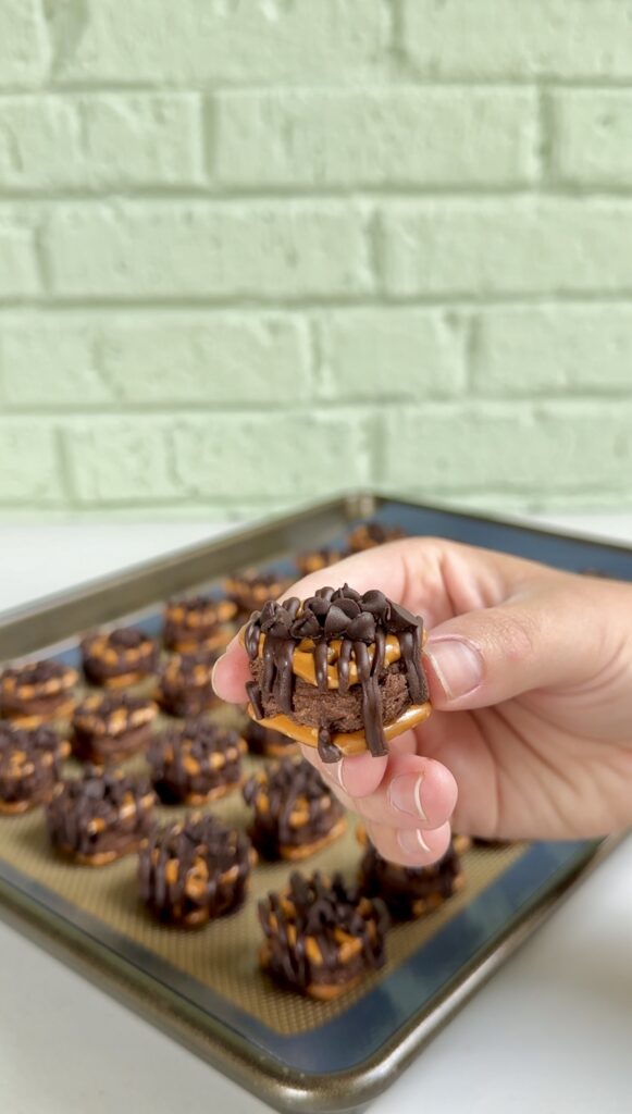 Brownie Batter Pretzel Bites
