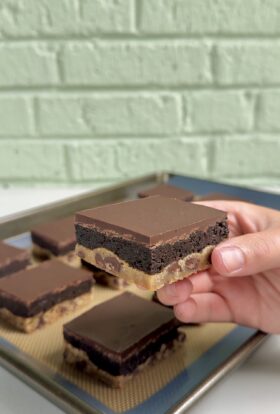 Oreo Truffle Cookie Bars