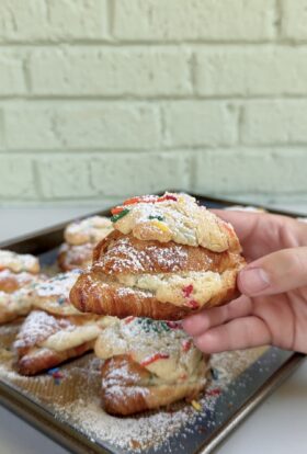 Funfetti Cookie Croissants