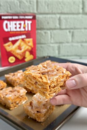 Cheez-It Marshmallow Treats
