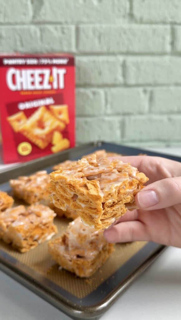 Cheez-It Marshmallow Treats