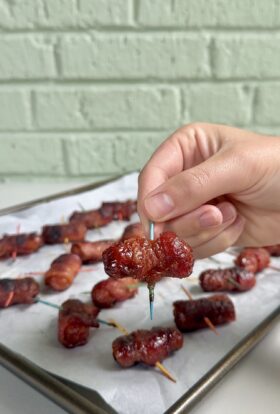 Bacon Wrapped Smokies