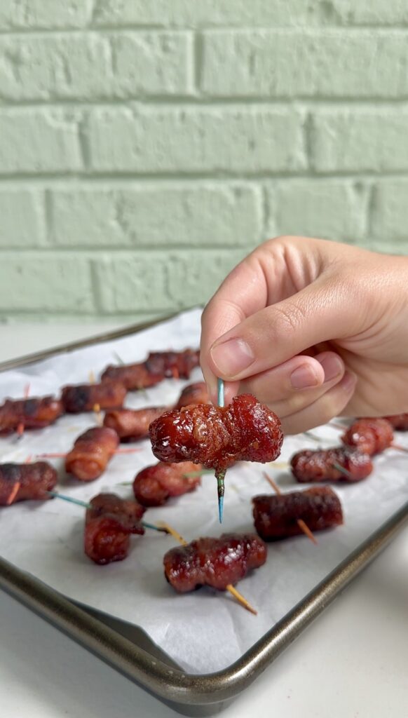 Bacon Wrapped Smokies