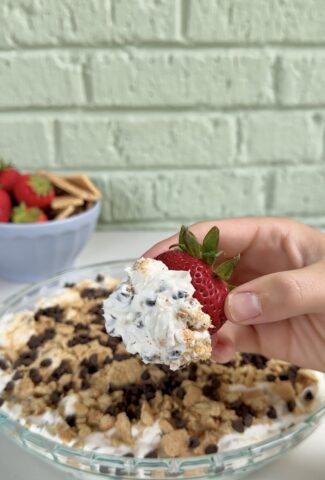s'mores cheesecake dip