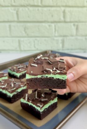 Mint Chocolate Brownies