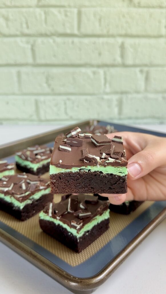 Mint Chocolate Brownies