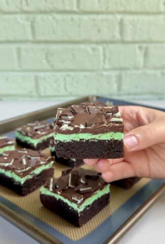 Mint Chocolate Brownies