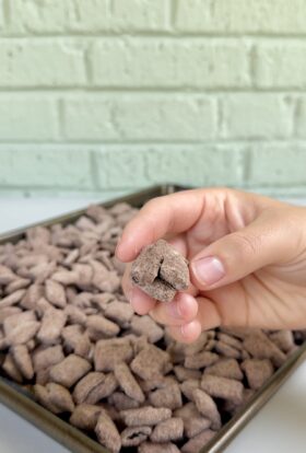 Brownie Batter Puppy Chow