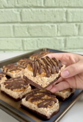 Samoa Rice Krispie Treats