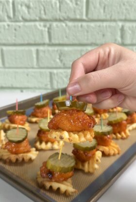 Chicken and Waffle Bites