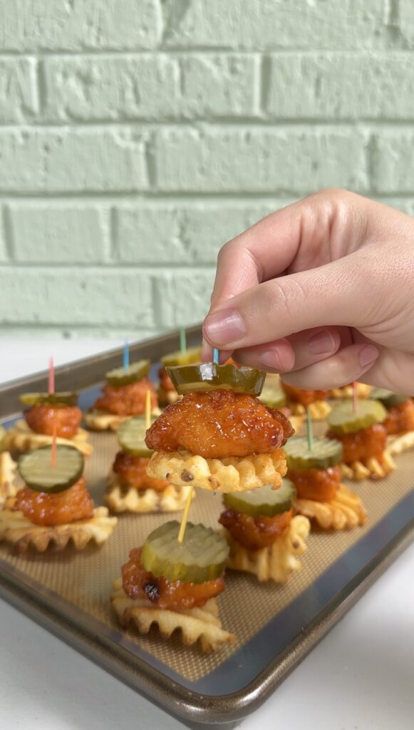 Chicken and Waffle Bites