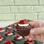 Cherry Cheesecake Brownie Bites