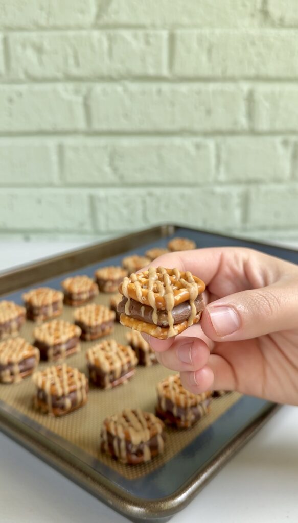 Snickers Pretzel Bites
