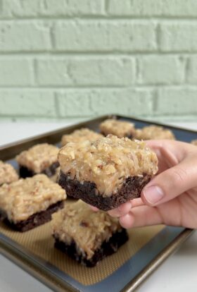 German Chocolate Brownies