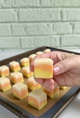 Candy Corn Fudge