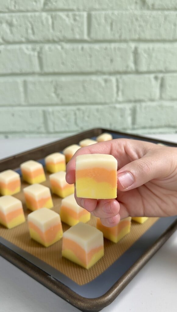 Candy Corn Fudge