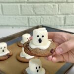 Marshmallow Ghost Cookies