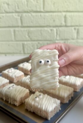 Mummy Rice Krispie Treats